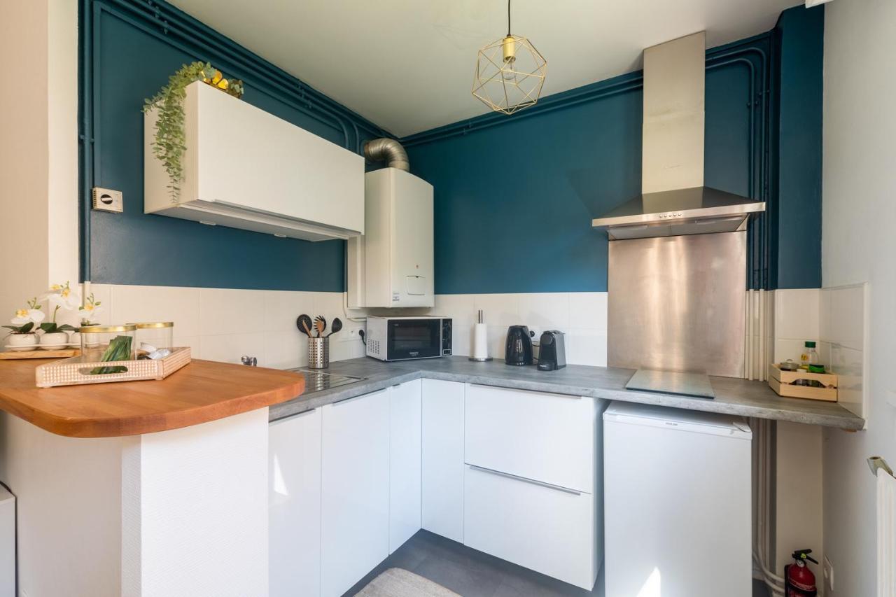 Hygge - Superbe Apt Renove Rouen Gare Avec Parking Privatif Apartment Bagian luar foto