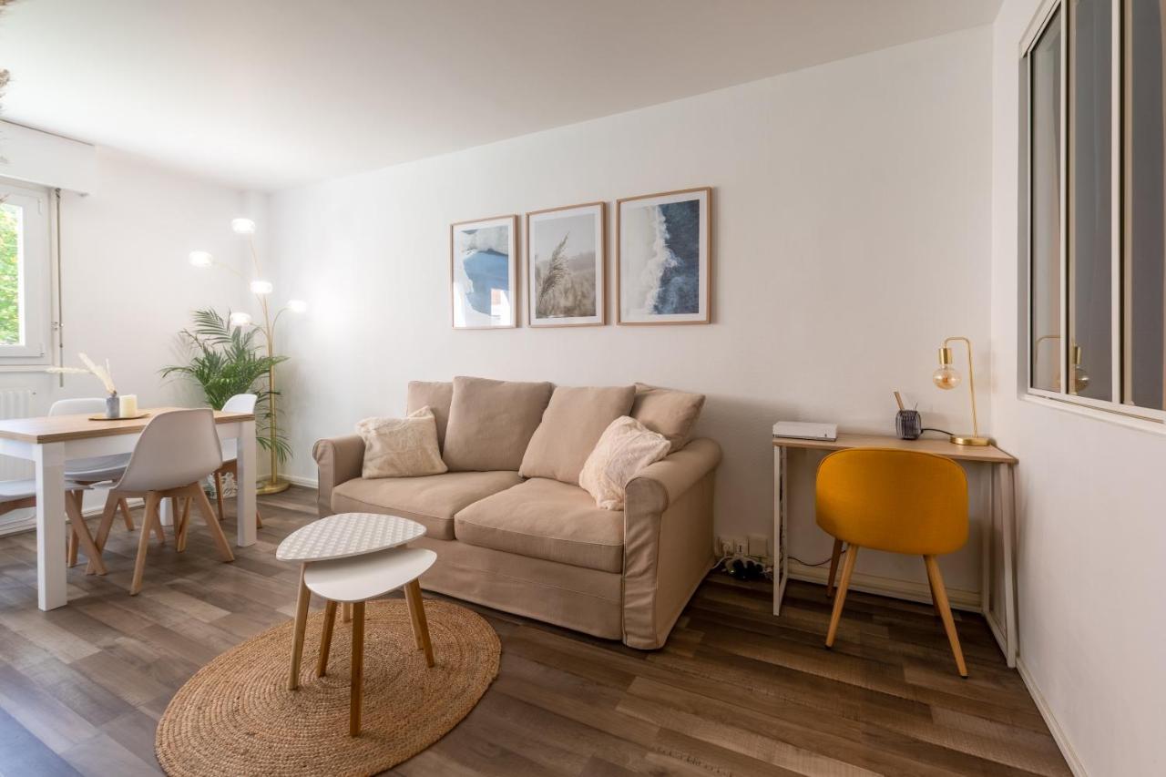 Hygge - Superbe Apt Renove Rouen Gare Avec Parking Privatif Apartment Bagian luar foto